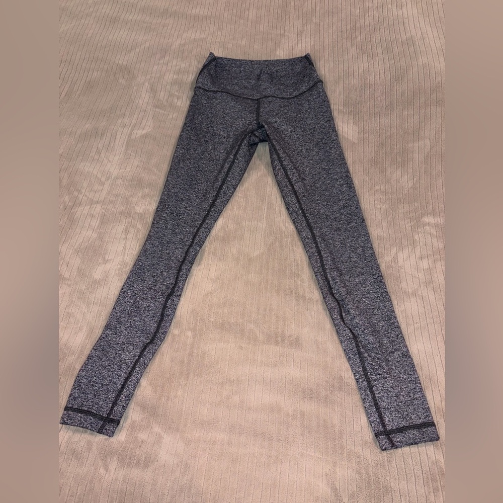 lululemon athletica Grey High-Rise Leggings Size 6